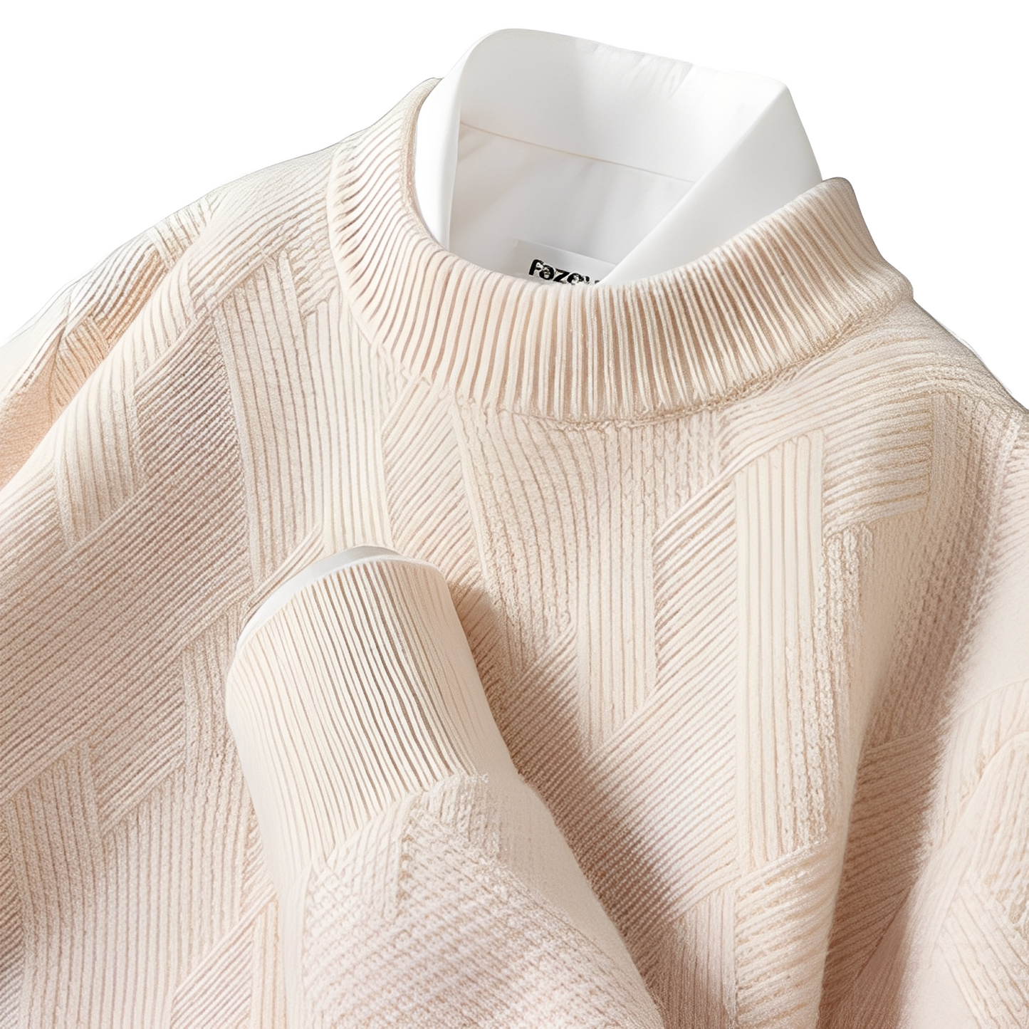 Winfred - Moderner, bequemer Männerpullover aus Kaschmir