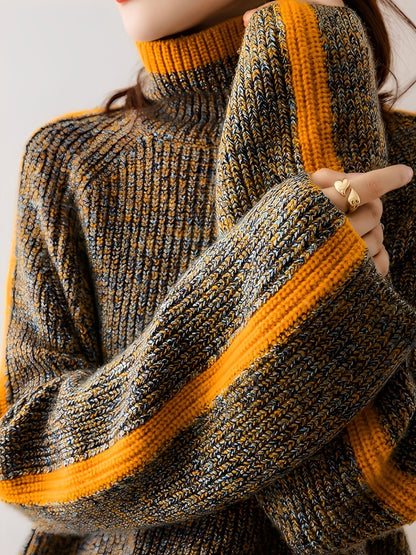 Suzanna - Zeitgemäßer, gemütlicher Damenstrickpullover