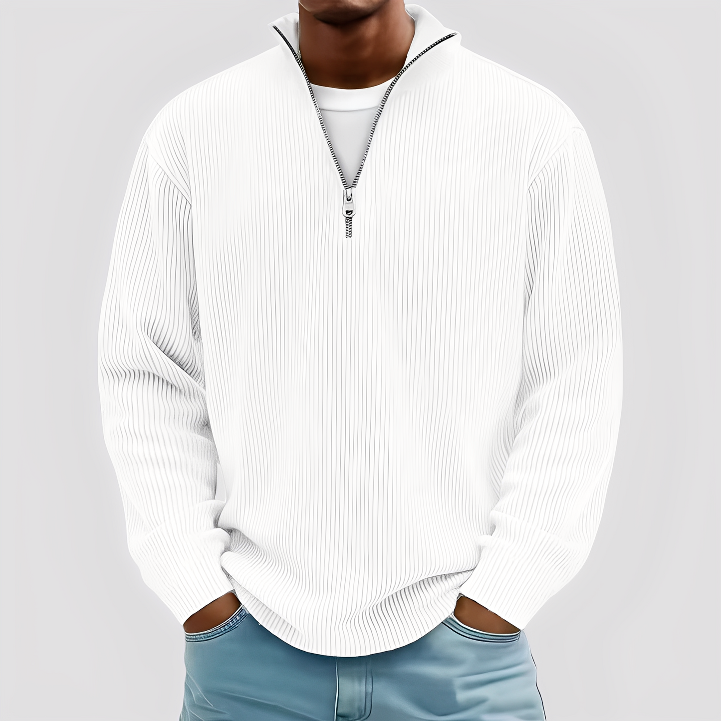 Henry - Zeitgemäßer, komfortabler und warmer Herrenpullover