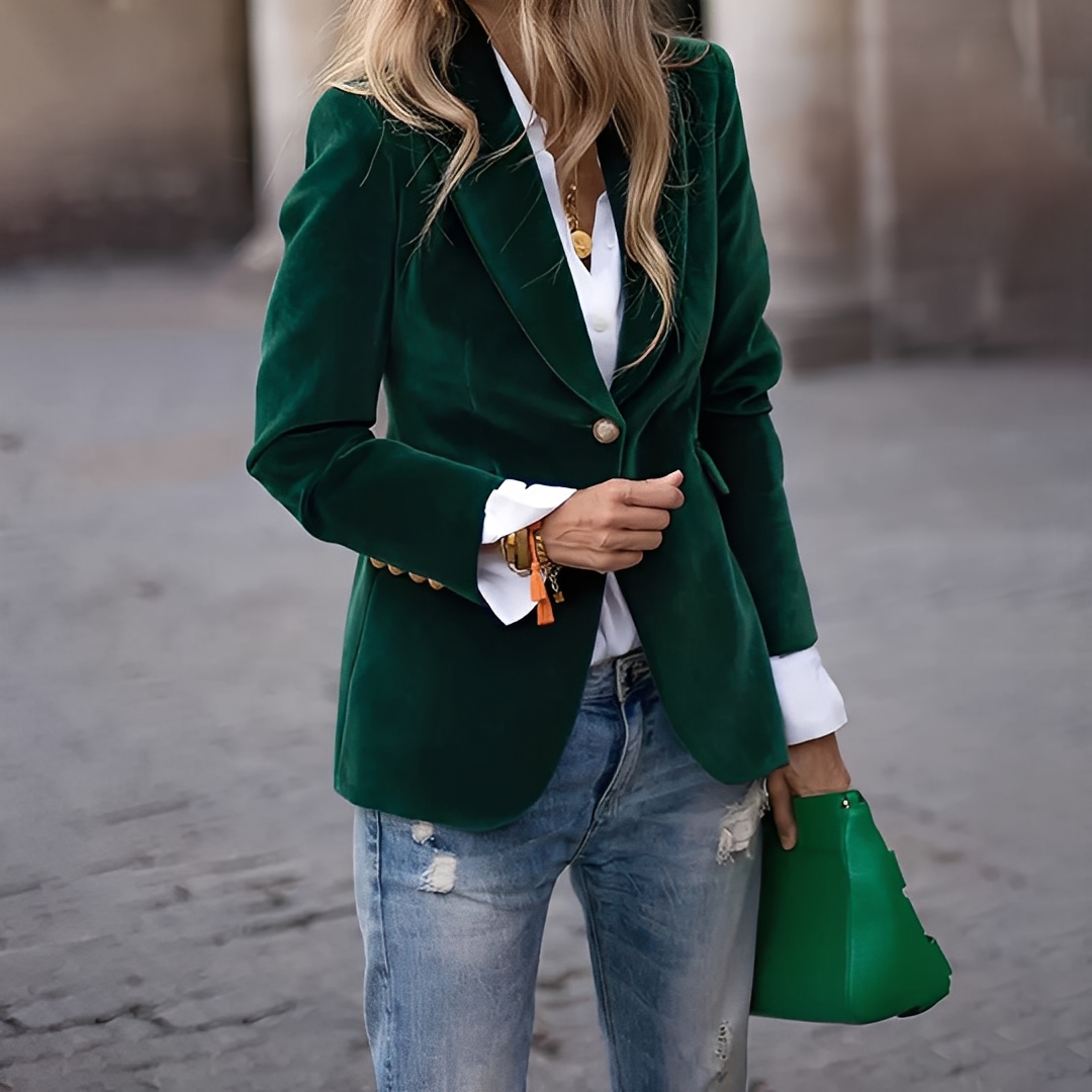 Lyliane - Zeitlose, legere Damen-Knopfjacke