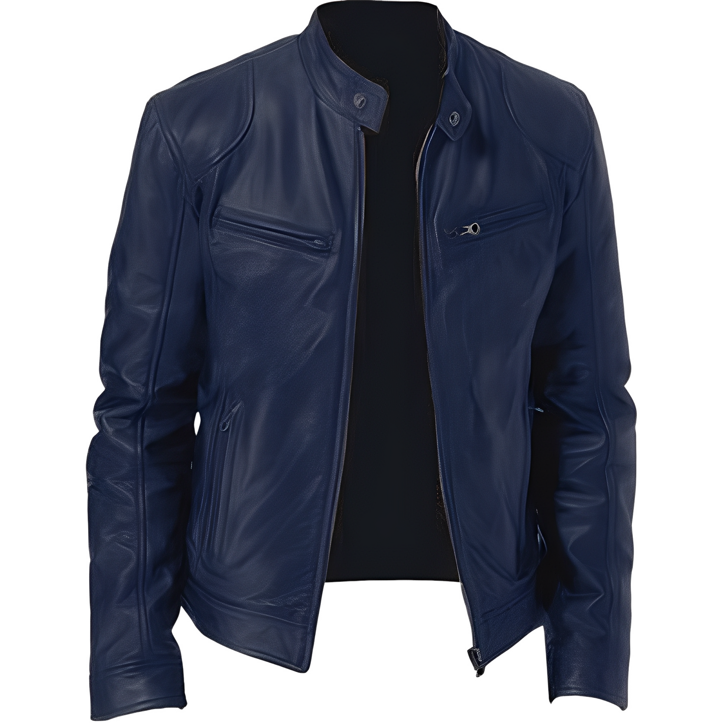 Crawford - Moderne, schmale Herren-Lederjacke