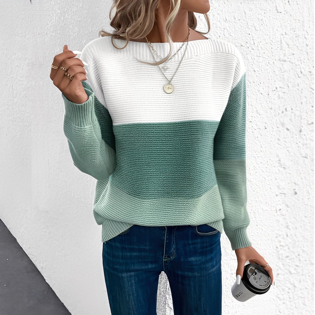 Anelie - Modischer, gestrickter Pullover für Damen