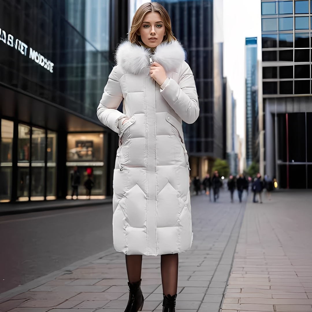 Marcellette - Damen-Winterjacke mit Kapuze