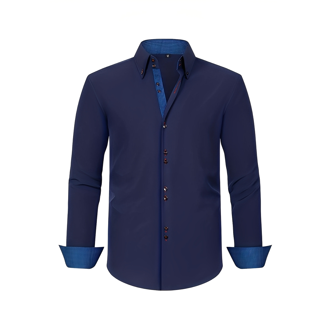 Cirk - Stretch-Langarm-Polo für Herren