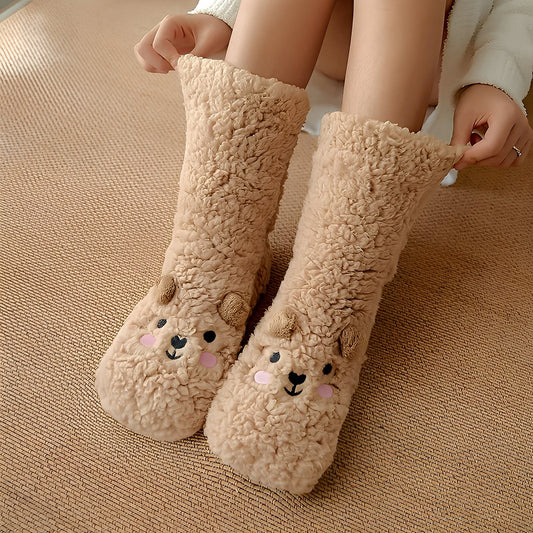 Caelie - Modische, weiche, dicke Fleece-Socken für Damen
