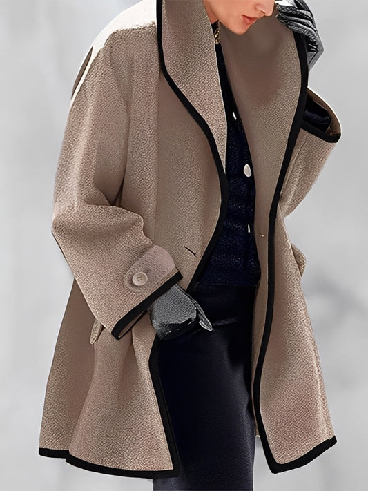 Mikayla - Kuschelige Damen-Wolljacke mit Kapuze
