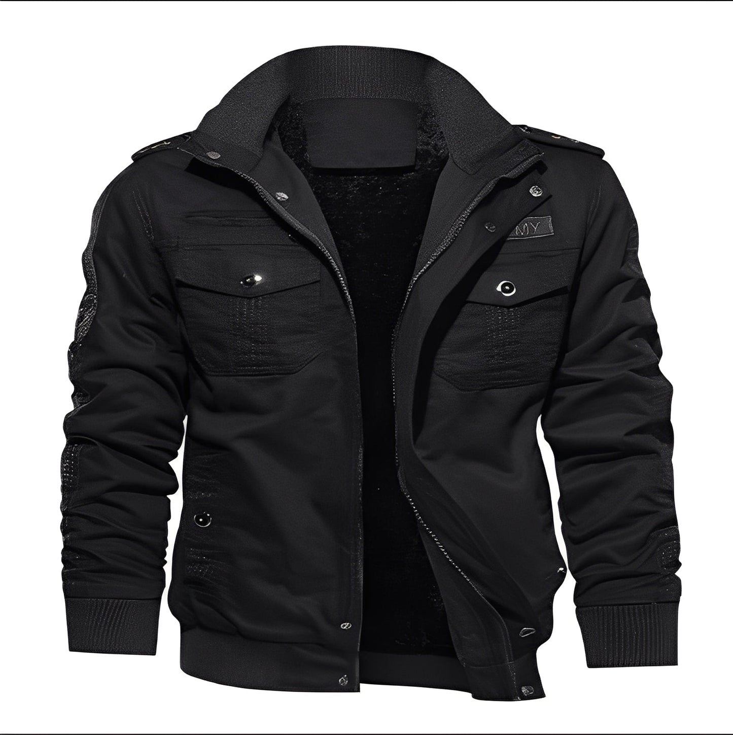 Gary - Trendige Herren-Fleecejacke mit Taschen