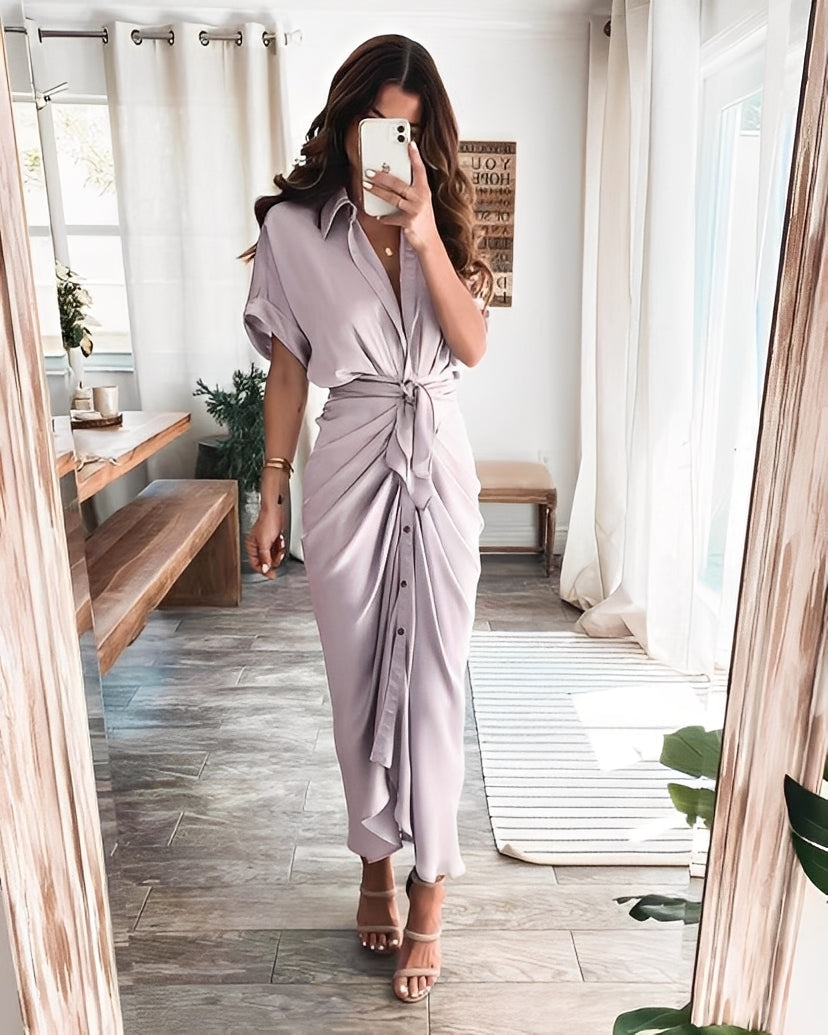 Antoinette - Elegantes langes Damenkleid