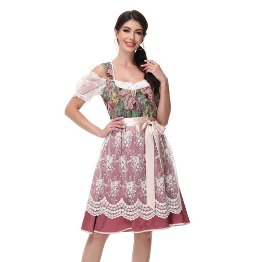 Esmaralda - Elegantes Oktoberfest-Dirndl aus Spitze für Damen