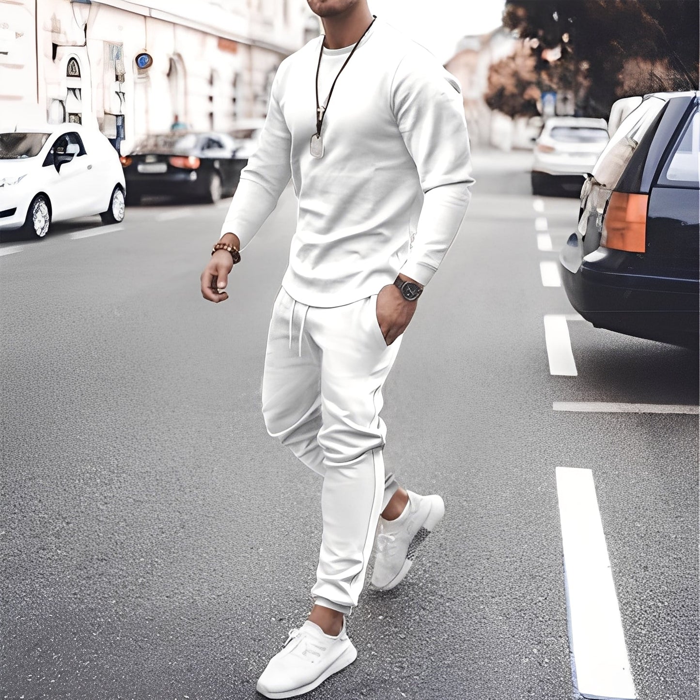 Ilyan - Pullover und Hose als neuer Modetrend für Männer