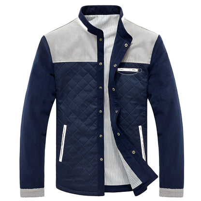 Duncan - Herrenjacke im aktuellen Patchwork-Look