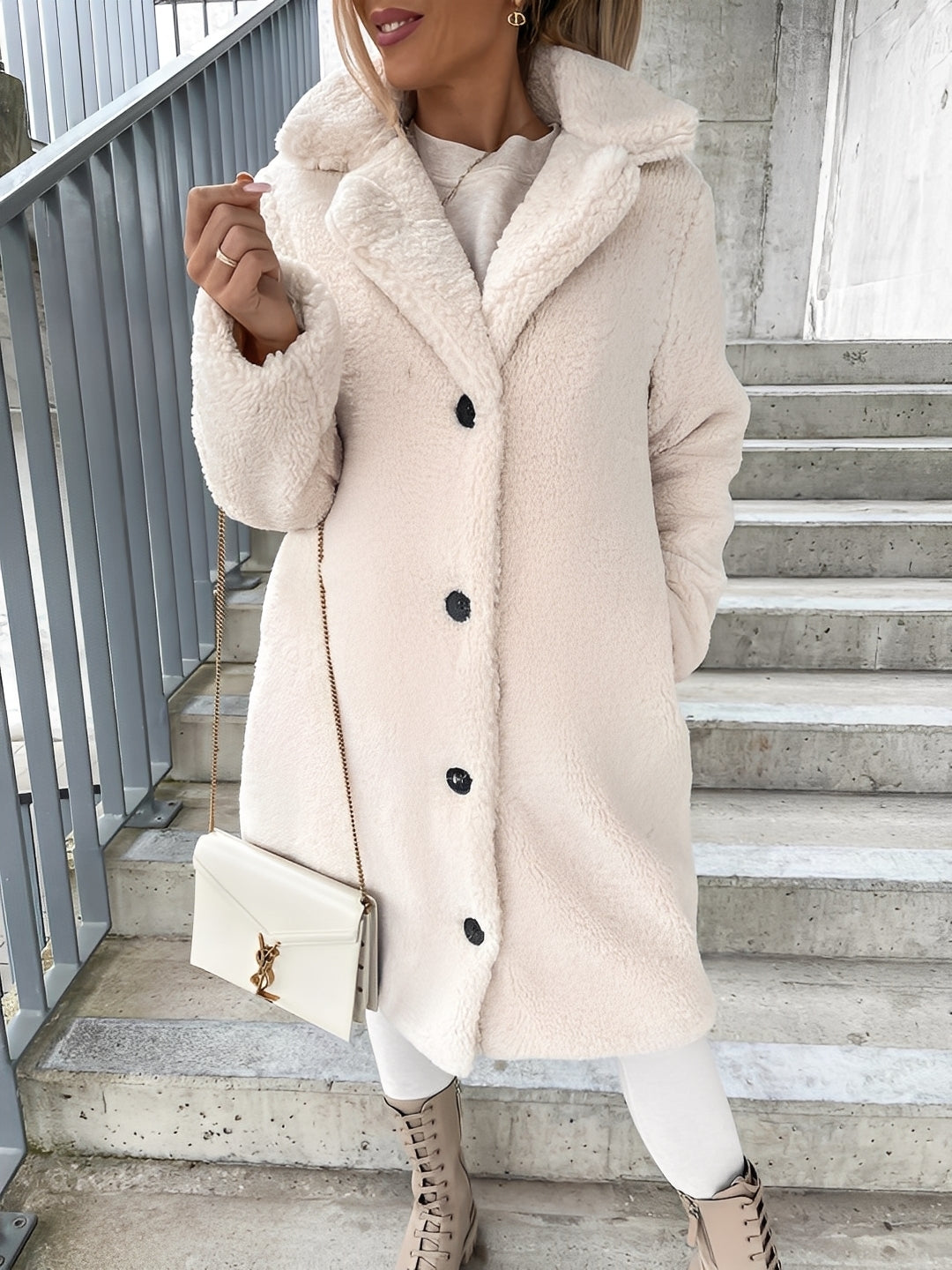 Susanne - Modische, warme Damen-Fleecejacke