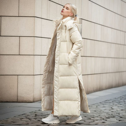 Paris – Weite Winterjacke Lang