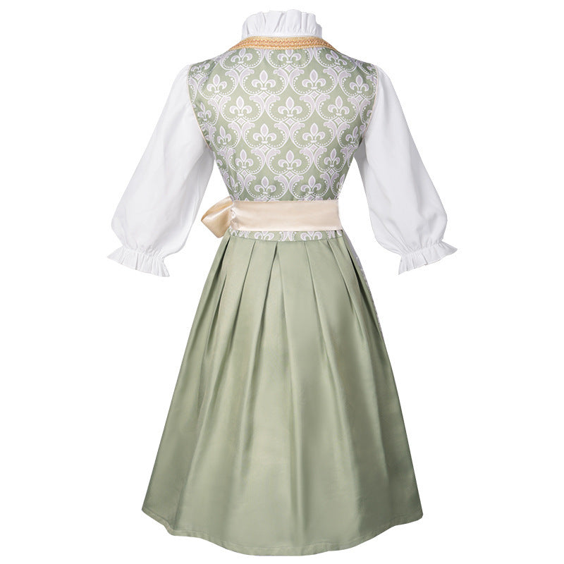 Ashlie - Traditionelles Oktoberfest-Kleid für Frauen mit Schlitz