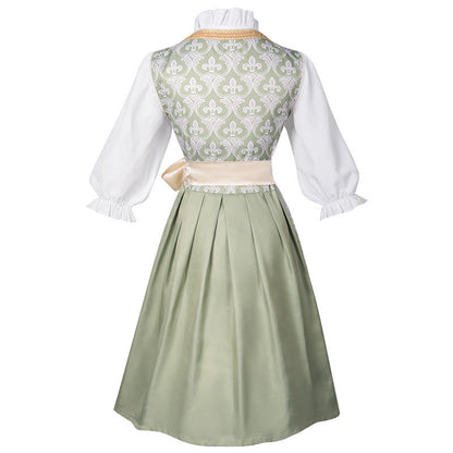 Ashlie - Traditionelles Oktoberfest-Kleid für Frauen mit Schlitz