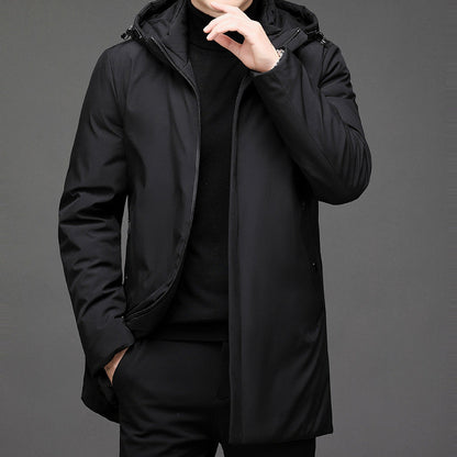 Gerrard - Warme Herrenjacke mit Kapuze