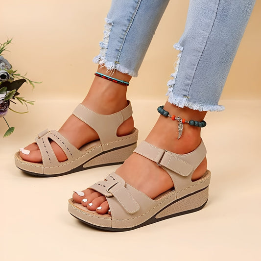 Marissa - Bequeme Damensandalen mit Riemchen