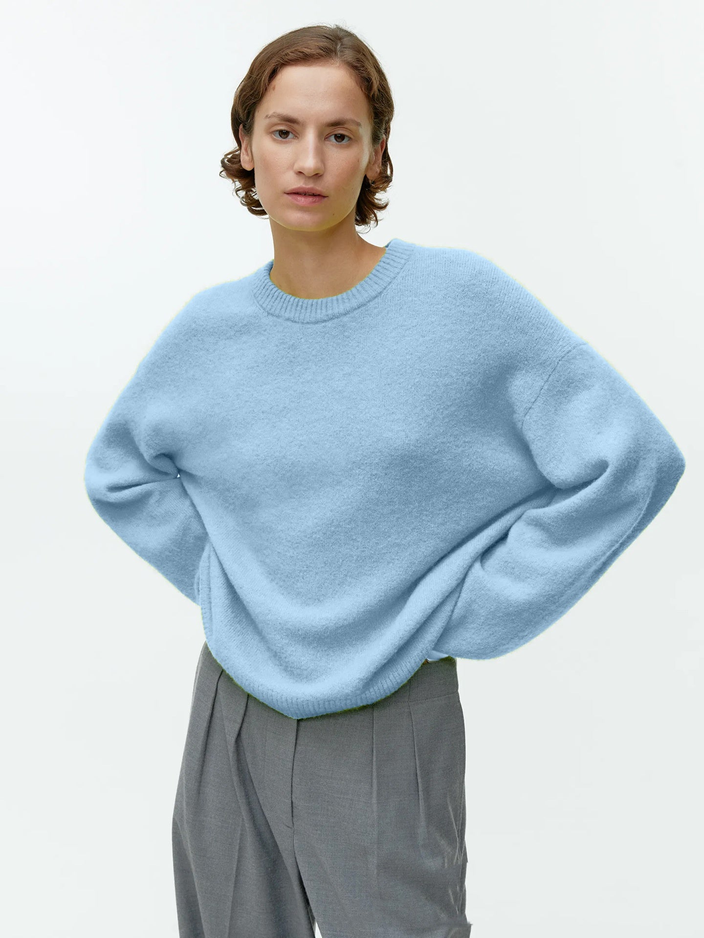 Caelie - Bequemer, dicker Damen-Kaschmirpullover