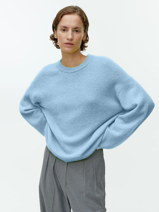 Caelie - Bequemer, dicker Damen-Kaschmirpullover