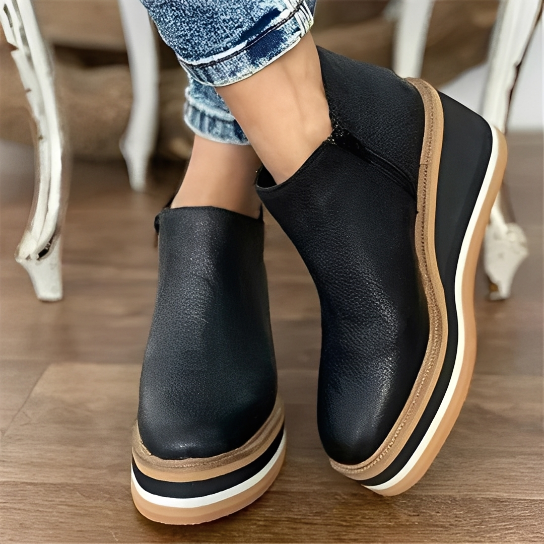 Lyana - Damen-Winterstiefel mit Reißverschluss