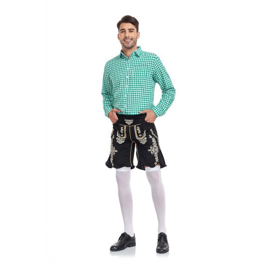 Jaxson - Traditionelles kariertes Oktoberfest-Hemd für Herren