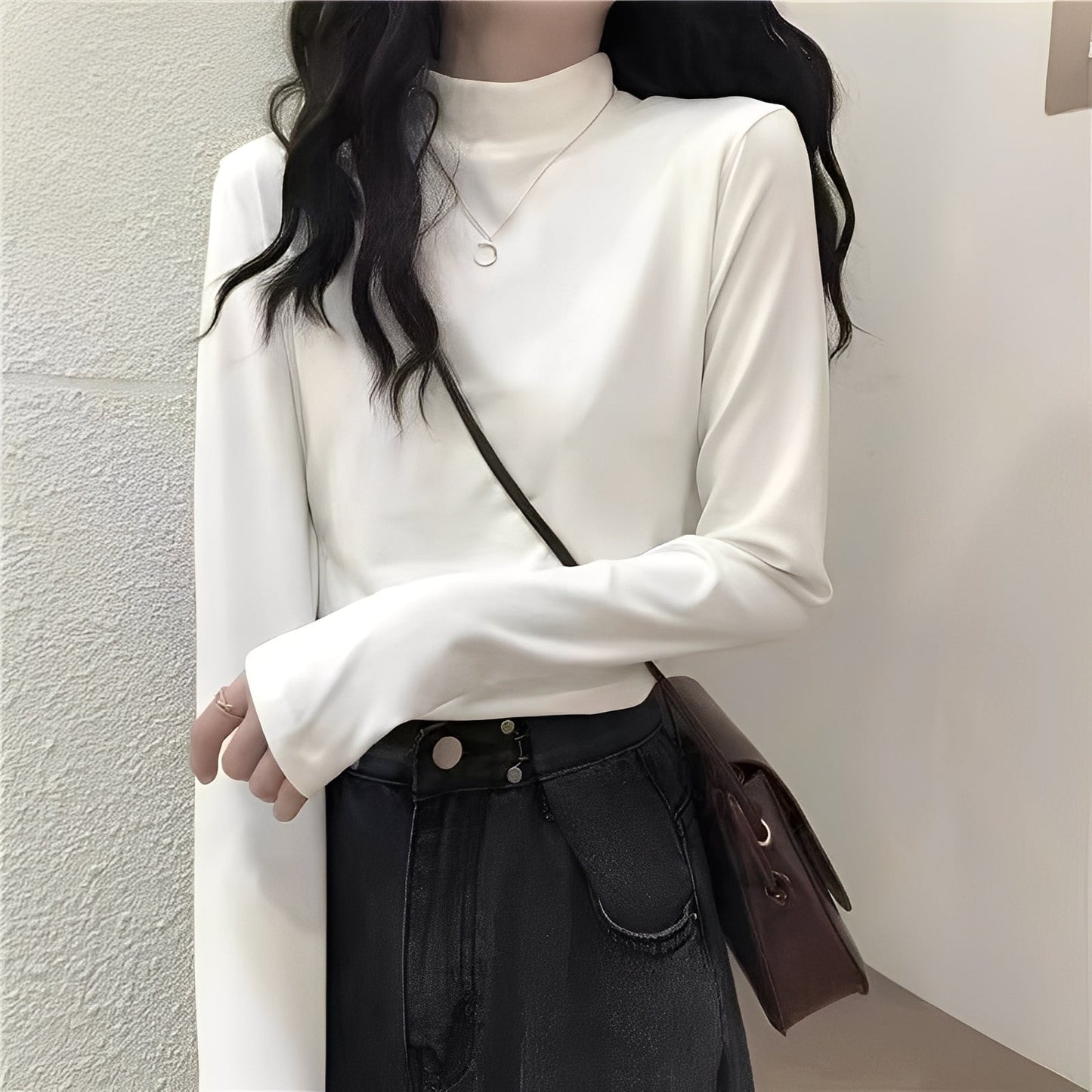 Madilynn - Bequemer Damenpullover mit Patch-Design