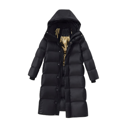 Mildred - Bequeme, lange Winterjacke für Damen