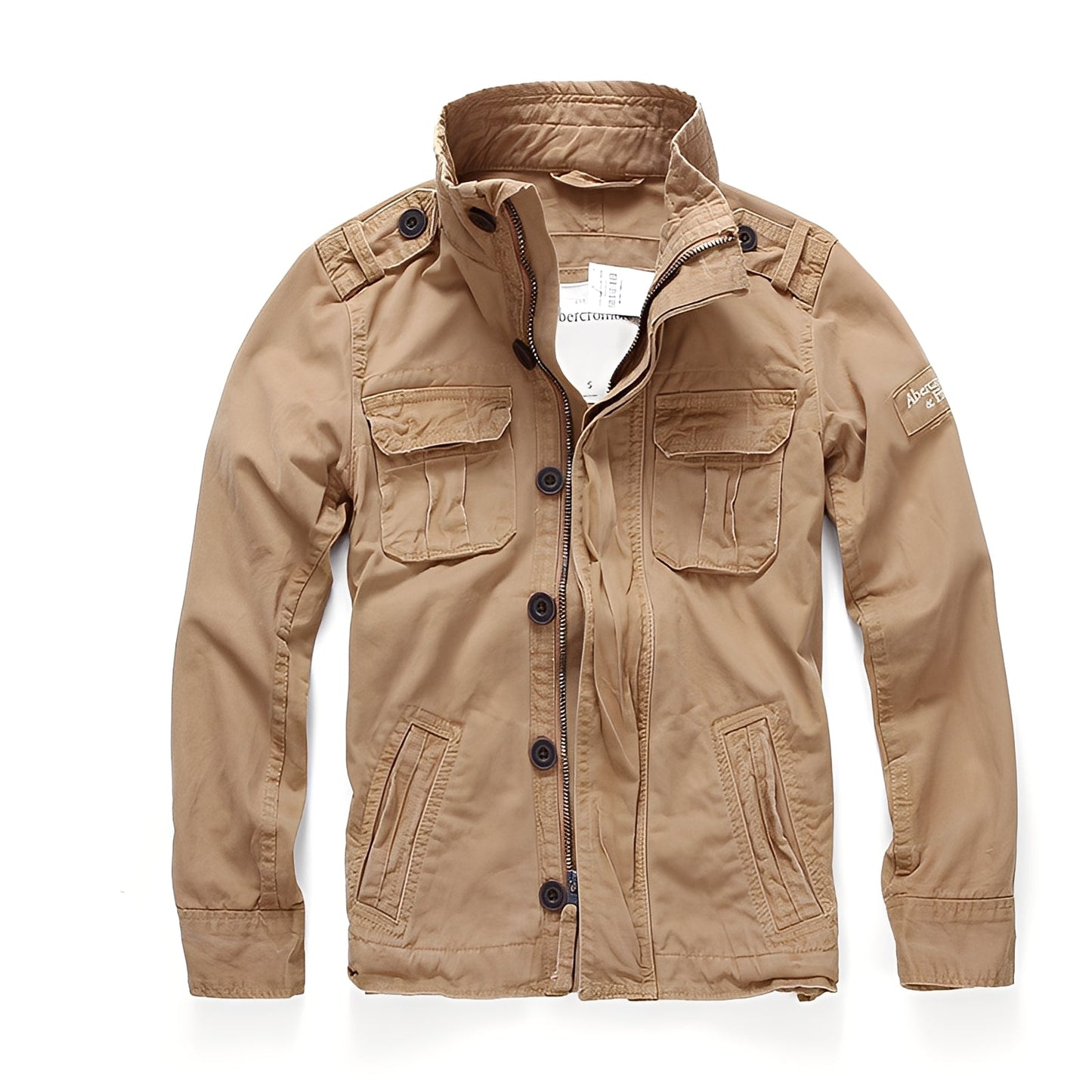 Trenton - Klassische Männer-Jeansjacke mit Taschen