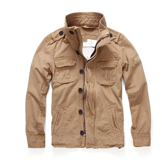 Trenton - Klassische Männer-Jeansjacke mit Taschen
