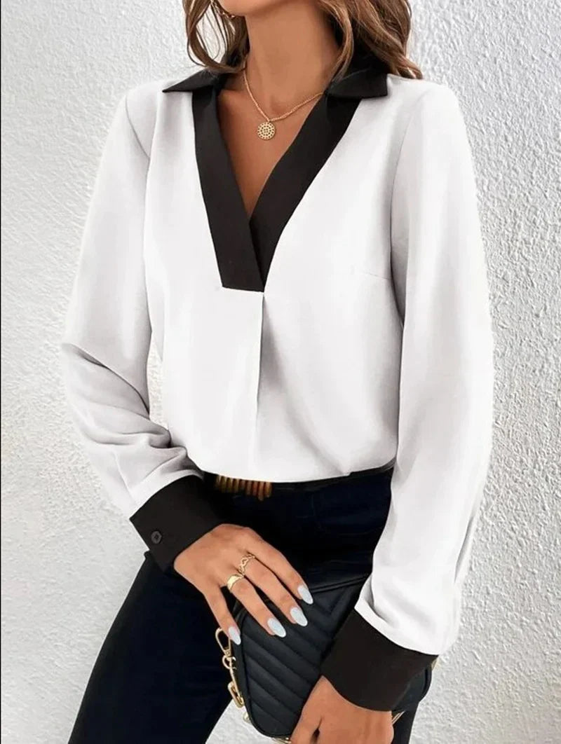 Nola – Elegante Business-Bluse