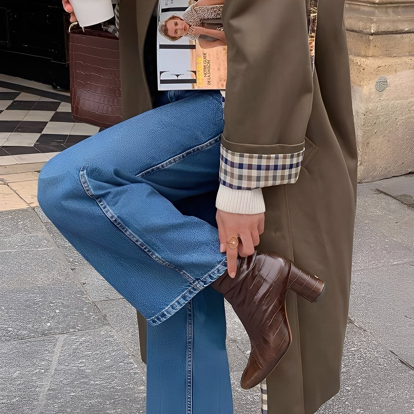 Connie - Stilvoller langer Damen-Trenchcoat