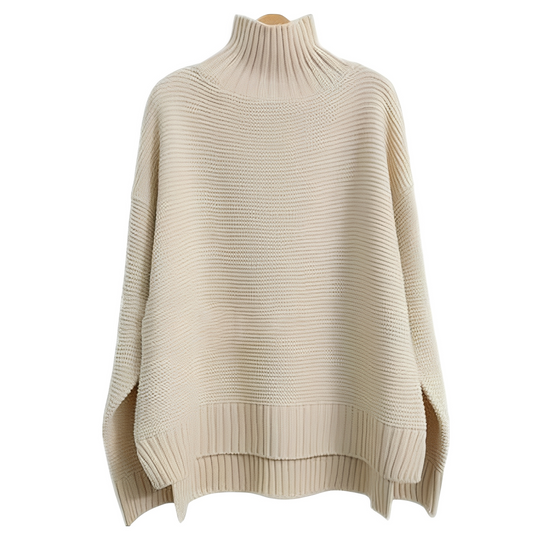 Sally - Stilvoller Damen-Rollkragenpullover aus Wolle