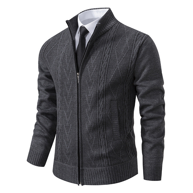 Anthony - Elegant men's knitted sweater in old-money style