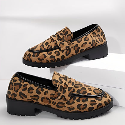 Camélia - Modische Damenschuhe mit Leopardenmuster