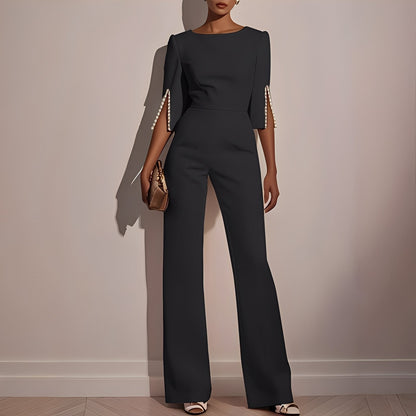 Carolane - Eleganter, figurbetonter Damen-Jumpsuit