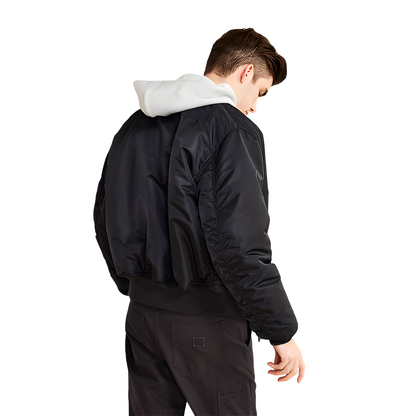 Norbert - Gefütterte Herren-Retro-Bomberjacke