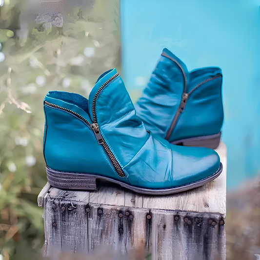 Maïa - Stilvolle Damen-Lederstiefeletten