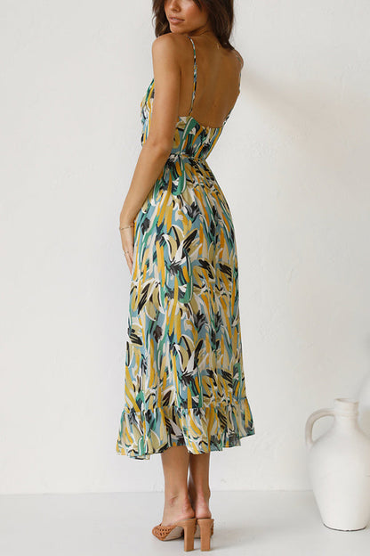 Charité – Farbenfrohes Midi-Kleid