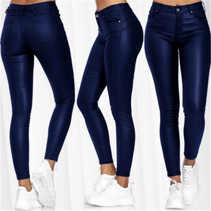 Dina – Stretch-Lederhose