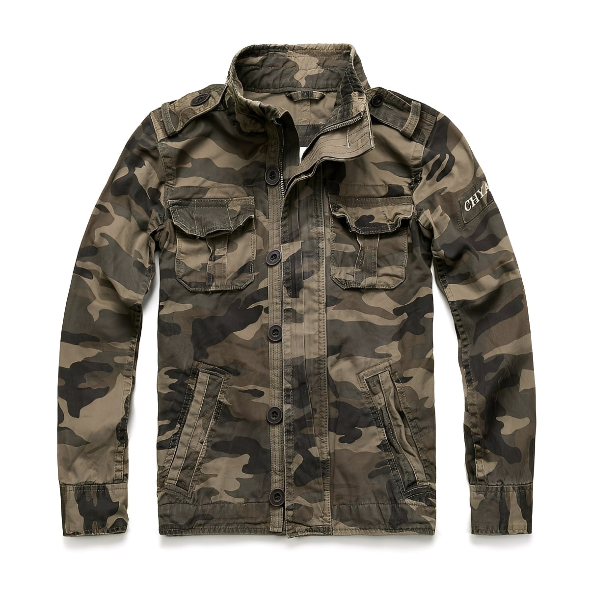 Trenton - Klassische Männer-Jeansjacke mit Taschen