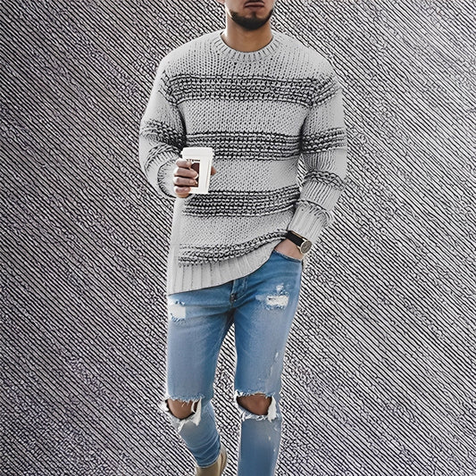 Kenzo - Herrenpullover mit feinen Streifen