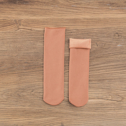 Gloria - Flauschige Samt-Wintersocken für Damen
