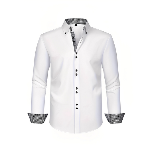 Cirk - Stretch-Langarm-Polo für Herren