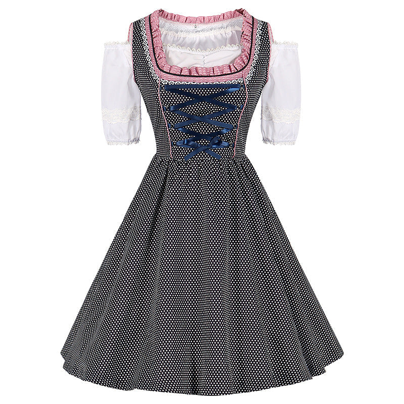 Velda - Traditionelles Oktoberfestkleid mit Trägern für Frauen