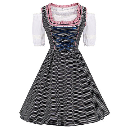 Velda - Traditionelles Oktoberfestkleid mit Trägern für Frauen