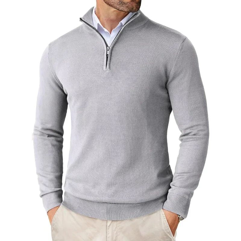 Bowen - Modischer Herrenpullover mit Zipper