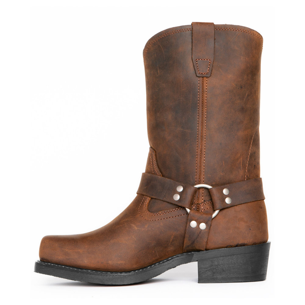 Crofton - Komfortable Herren-Leder-Cowboystiefel
