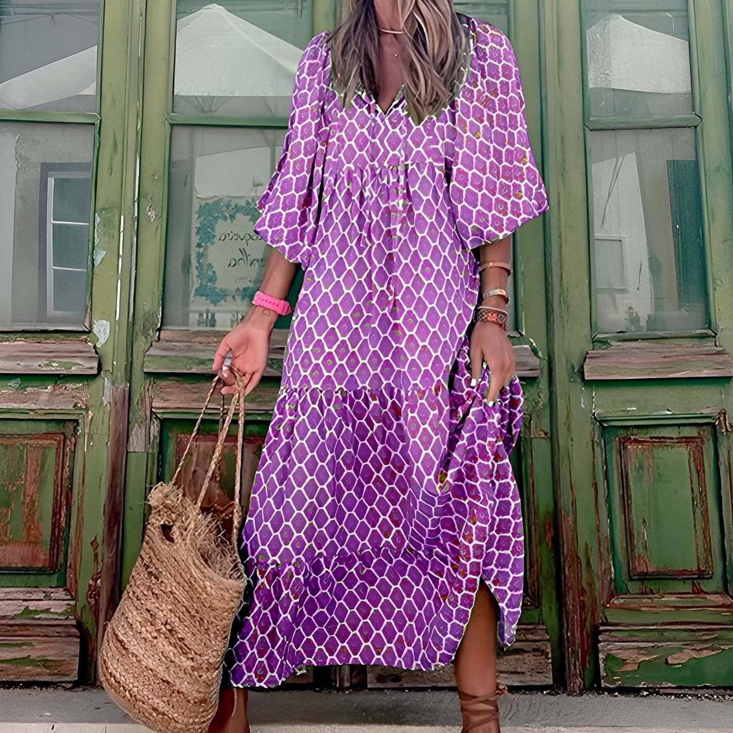 Irénée - Schickes Boho-Kleid für Damen
