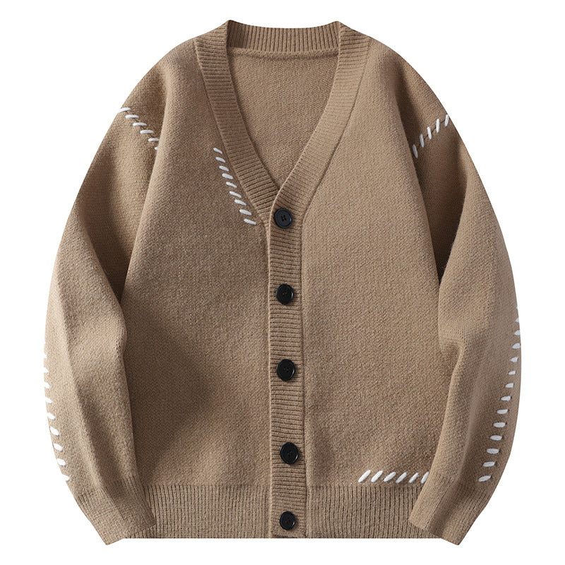 Timothy - Stilvoller Pullover mit Stickmuster für Herren
