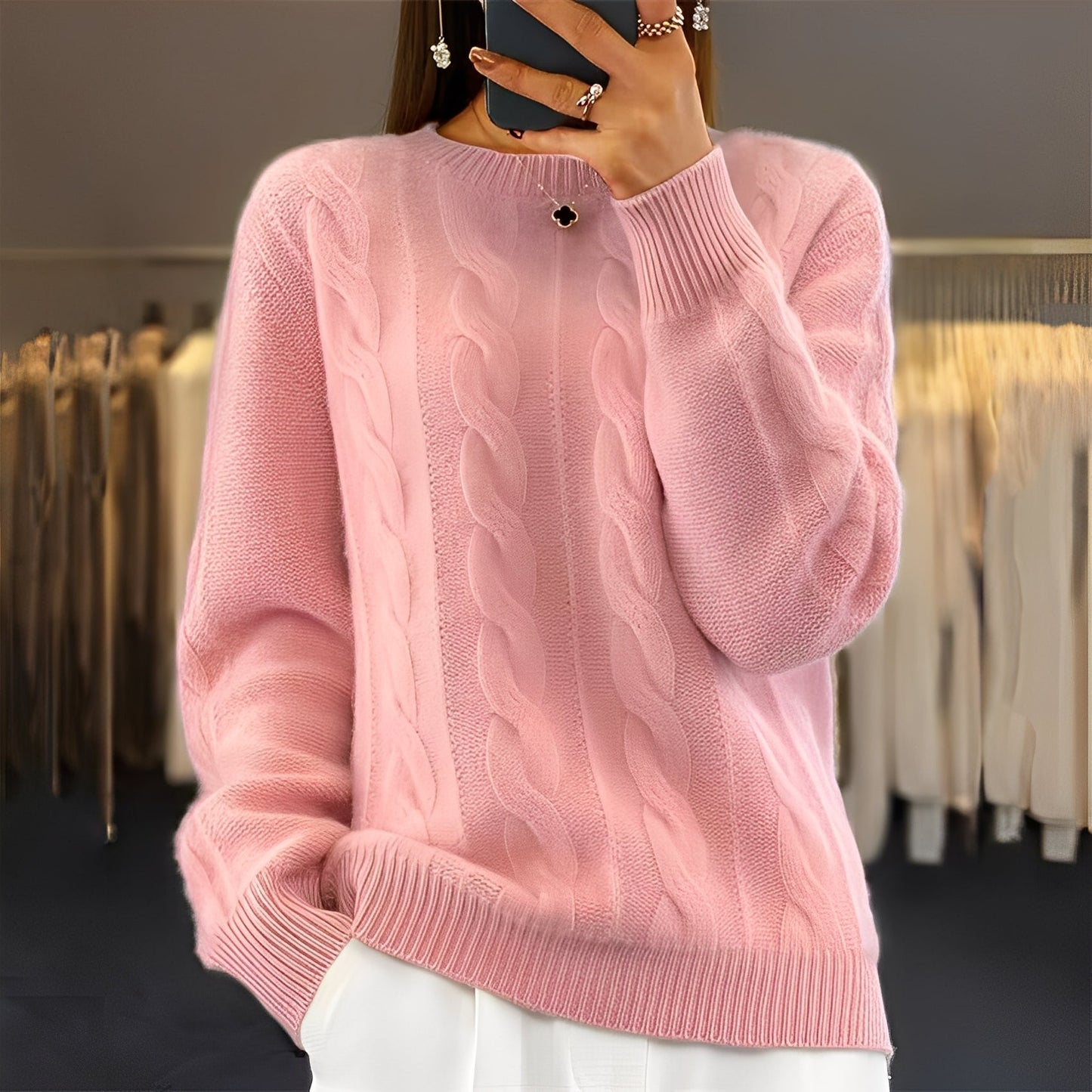 Leanne - Edler Damenpullover für alle Zeiten